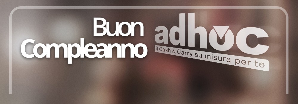 Notizie dal blog: Buon Compleanno, Adhoc!