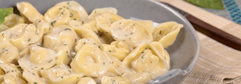 Tortelli con crema di zucca e tartufo