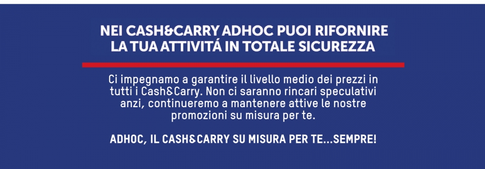 Adhoc resta operativo per ogni tua esigenza