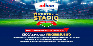 Adhoc ti porta allo stadio!