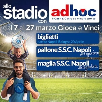 Notizie dal news: Concorso Allo stadio con Adhoc 2016