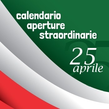 Notizie dal news: 25 Aprile - Calendario aperture straordinarie Adhoc