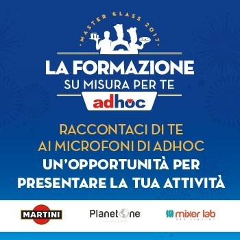 Notizie dal news: Diventa protagonista Adhoc