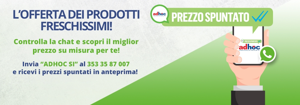 Prezzi spuntati Adhoc!